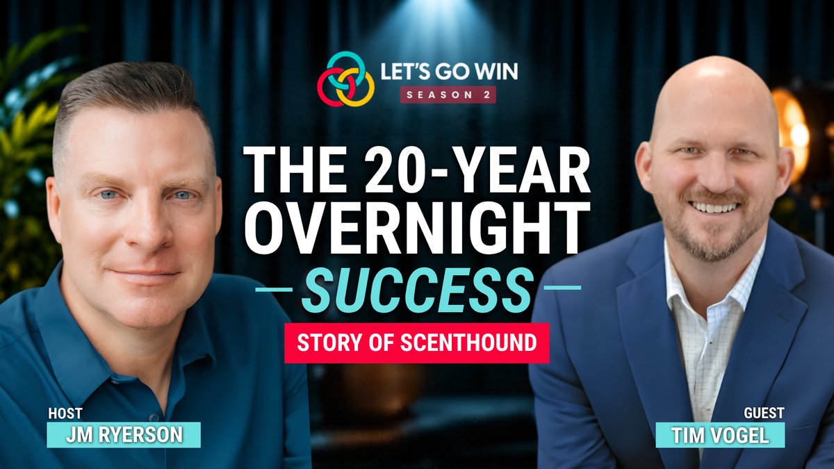 The 20-Year Overnight Success Story of Scenthound: Tim Vogel on Persistence, Purpose, and Scaling a Business